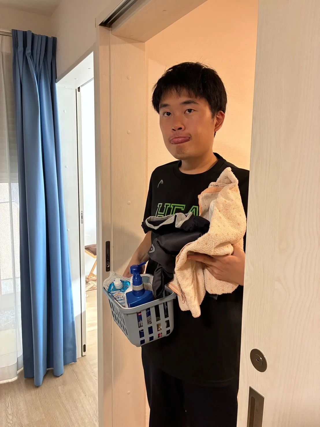 入浴前から整容まで、今日のご様子😊