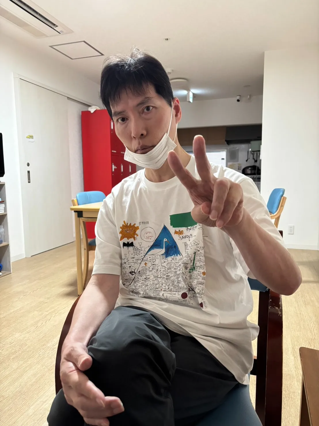 【元気いっぱいの朝♪今日も笑顔で作業所へ(^^)/】
