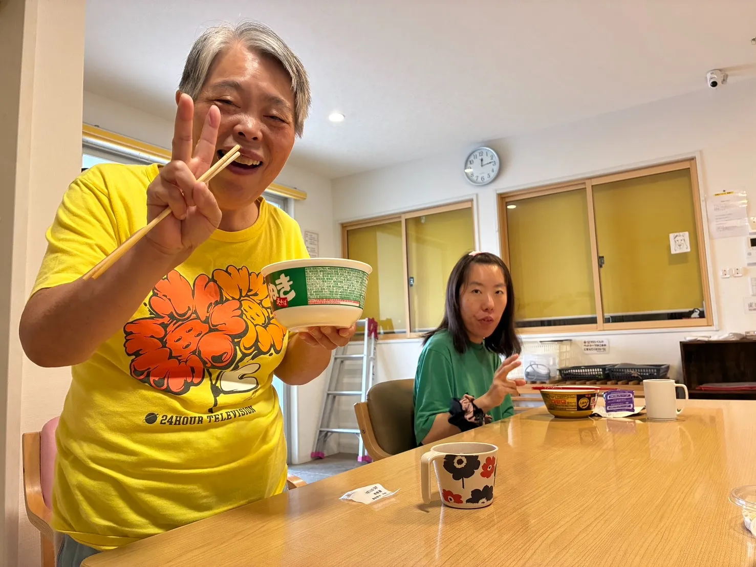 🎵ダンスの練習と昼食の時間🎵